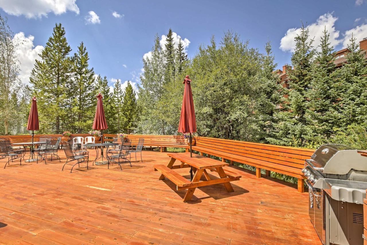 Silverthorne Condo Patio, Mtn Views, Pool Access! Exterior photo